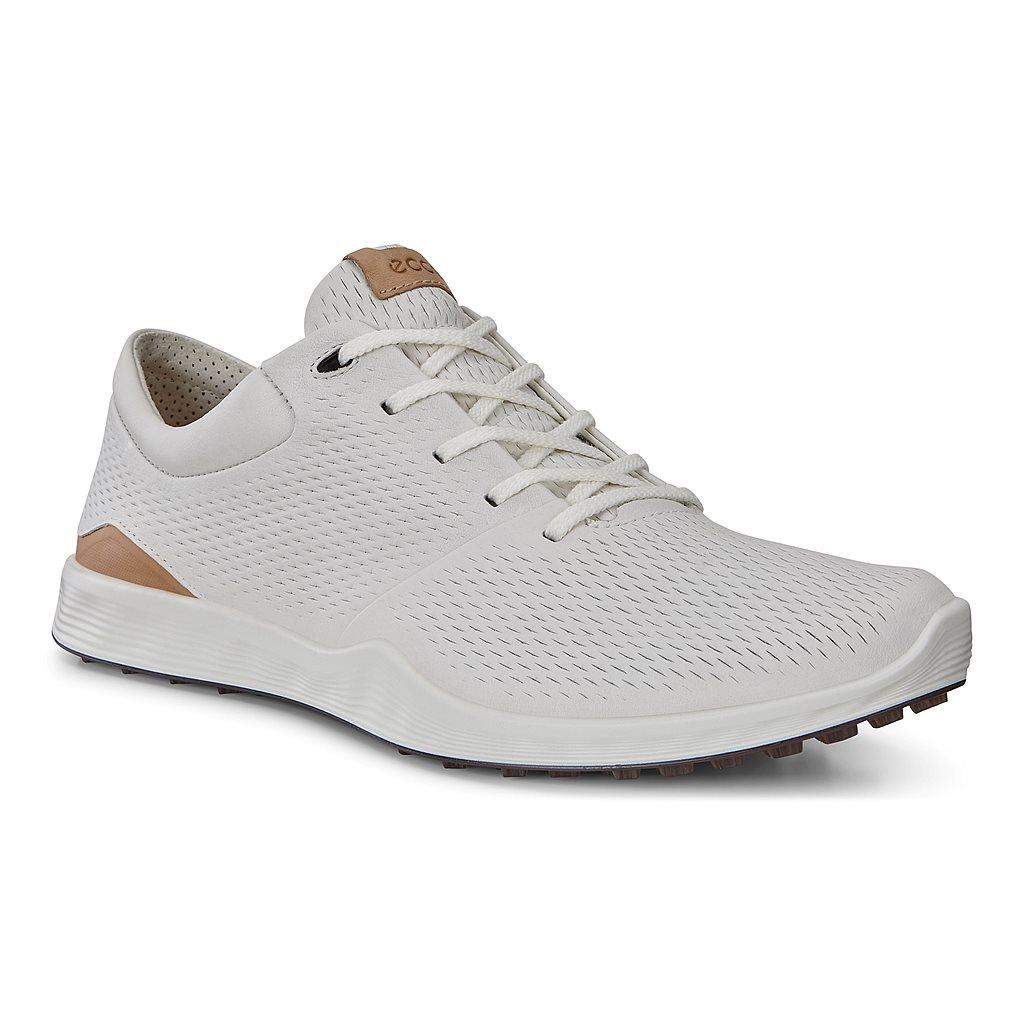 Chaussures De Golf Ecco Golf S-Lite Homme Blanche 0389-MFVKU